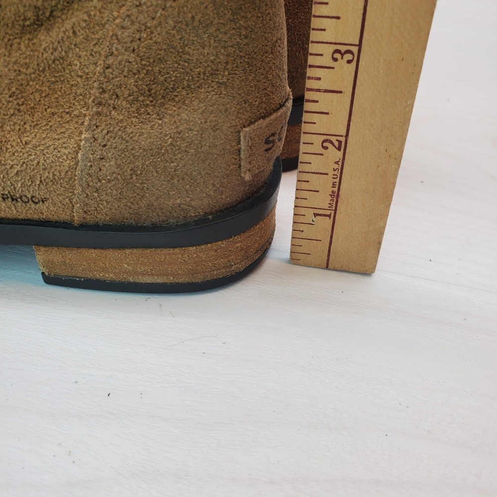 Sorel Phoenix Zip Waterproof Leather Suede Ankle Boots Wmn 7 City-Ready Gorpcore - Picture 6 of 11